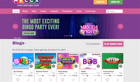 mecca bingo cheats|Mecca Bingo Review 2024 .